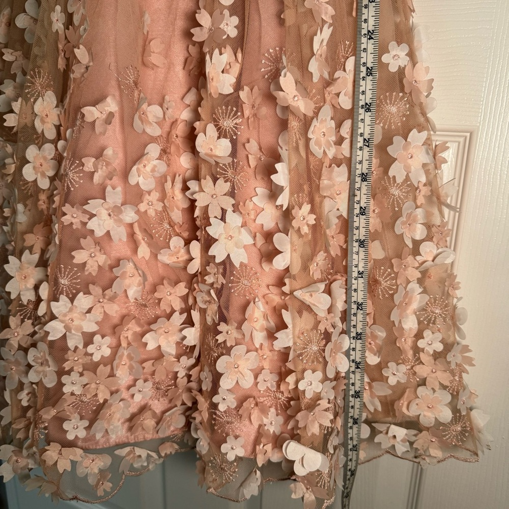 Chantilly place Size 6 girl formal gown. Wedding dress. kids dress - Picture 4 of 12